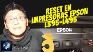 ¡Desbloquea el Potencial Guía para Reiniciar Contadores Impresoras Epson L395L495 Programa RESET [upl. by Fenella]