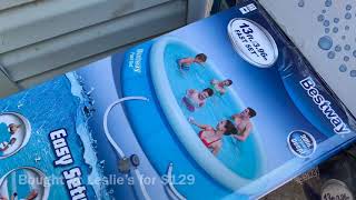 BESTWAY 13ft Fast Set Pool [upl. by Eisak]