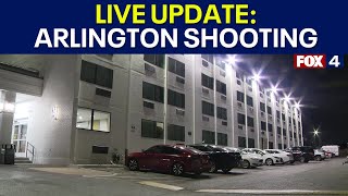 LIVE Arlington OfficerInvolved Shooting Update  FOX 4 Dallas [upl. by Draneb453]