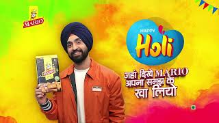 Mario wishes you all a very Happy Holi  Diljit Dosanjh  Mario Foods [upl. by Enneles]