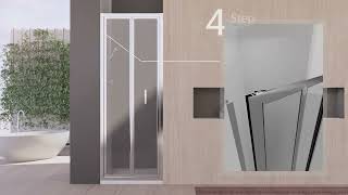 Bifold Shower Door [upl. by Harwill]