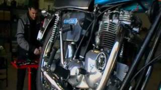 TriSpark Install on 750 Triumph [upl. by Vincenty]