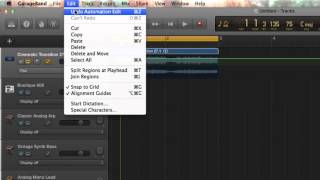 Panning Tracks In Garageband [upl. by Cristie]