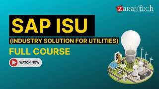 SAP ISU Industry Solution for Utilities Full Course  ZaranTech [upl. by Ahsatsan952]