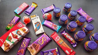 100 candies opening chocolate a video lots of chocolates Cadbury celebration surprise toys [upl. by Benedicto]