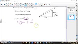 Solving Problems Involving Density Using Proportions GCSE Maths [upl. by Lionel]