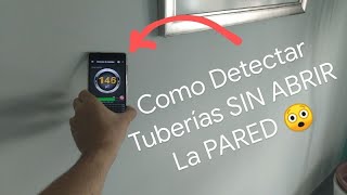 💧🔨 Cómo DETECTAR TUBERÍAS de AGUA en la PARED FÁCIL RÁPIDO y GRATIS ¡¡FUNCIONA [upl. by Laefar]