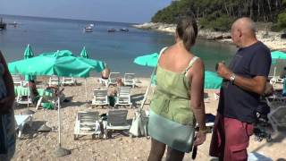 My Croatia Holiday Videos 2015  7 Losinj Island Lungomare Long Walk [upl. by Duyne560]