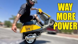 BEST way to make a 50cc SCOOTER FASTER [upl. by Daryle]