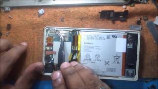 Sony Xperia Z Motherboard Disassemble [upl. by Sabba]