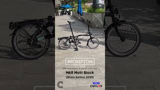 Brompton CLine Explore MidHandlebar With Rack M6R Matt Black [upl. by Folberth700]