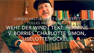 Weht der Wind  Text HvBorries amp CSimon Musik LRockel  hier interpretiert von Jürgen Fastje [upl. by Tloh]