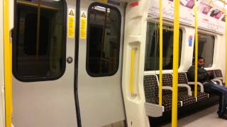 Hammersmith amp City Line S7 Stock 21301 From Bow Road to Stepney Green [upl. by Naek]