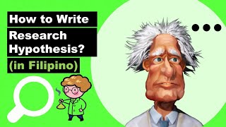 Practical Research 2 Research Hypothesis in Filipino [upl. by Aihtyc]