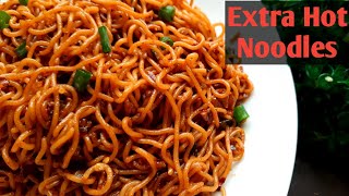 ঝাল ঝাল নুডুলস এর রেসিপি 🍜  Very SPICY Chilli Garlic Noodles Recipe  Recipes by Tasmim [upl. by Eliades436]