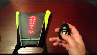 Cycle Indicator Vest Demo [upl. by Quintana150]