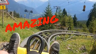 Imst Alpine Coaster 4k No Brakes [upl. by Junieta220]