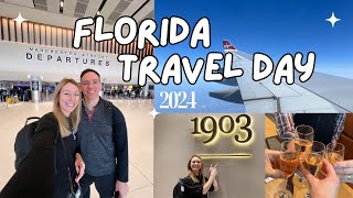 FLORIDA TRAVEL DAY 1903 Lounge Manchester Airport Man to Orlando via Atlanta with Virgin March 2024 [upl. by Russom]