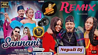 Sannani  sannani dj  Africa New Nepali Lok Song 2080  Nepali Dj  New Nepali Song 2023 [upl. by Caputo343]