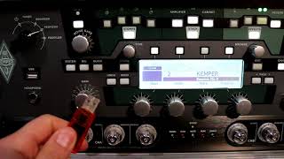 COMO ACTUALIZAR EL KEMPER PROFILING AMP  tutorial Kemper en Español 9 [upl. by Ysdnyl]