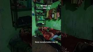 Body transformation day 35 motivation viralvideo howtostartworkoutathome inspirationalspe [upl. by Greggs]