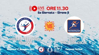 U17M GIRB  SCUOLA PALLAVOLO TERLIZZI vs AURUM PALO DEL COLLE  6a Giornata [upl. by Julietta]