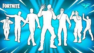 ALL ICON SERIES DANCES amp EMOTES IN FORTNITE [upl. by Ned]