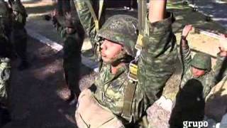 Muestra Sedena entrenamiento militar [upl. by Aiahc]