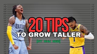 20 things you should IMMEDIATELY DO if you still want to grow taller scientifically backed [upl. by Gaelan782]