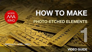 How to make photoetched elements [upl. by Nitsrek]