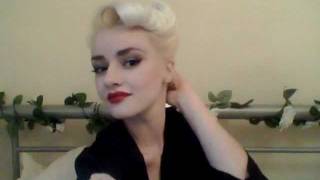 SINderella Rockafella Victory Rolls PinUp Tutorial  Now thats a mouthfull [upl. by Dib615]