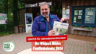 Gratis Familienkalender 2024 für alle Jahreskarteninhaber [upl. by Krysta]