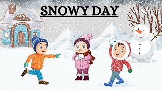 Snowy Day Poem l Winkie Binkie [upl. by Idnym226]