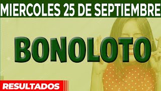 Resultado del sorteo Bonoloto del Miércoles 25 de Septiembre del 2024 [upl. by Nerat]