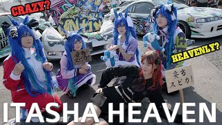 Itasha is Amazing Reaction from Poland Cosplayer  Itasha heaven 2024 Tokyo [upl. by Jardena]