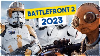 Star Wars Battlefront 2 in 2023 is INCREDIBLE [upl. by Kalila]