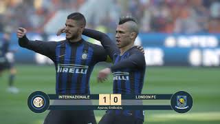 Icardi vs Chelsea  PES 2019 [upl. by Talbott515]