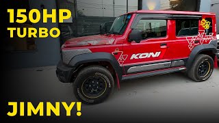 Indias first turbocharged Suzuki Jimny is mad fun to drive [upl. by Conal]