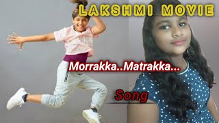 Morrakka MatrakkaCover Song  Lakshmi Tamil movieCSSamJkrisha [upl. by Hatti487]