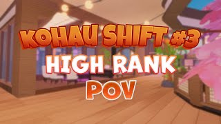 KOHAU SHIFT 3  HR POV  TVUIIPVS PROMOTION TO HIBACHI ASSISTANT [upl. by Bekki]