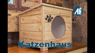 ✅ Katzenhaus selber bauen Teil 1 [upl. by Hummel405]