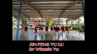 Jin Feng Yu Lu line dance 金風玉露 [upl. by Ettezyl]