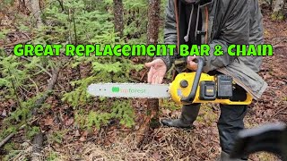 Upgrade Your Chainsaw With This Highquality 16 Inch Bar And Chain Replacement [upl. by Clement]