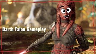 Darth Talon Gameplay  Star Wars Battlefront 2 [upl. by Kerrill]