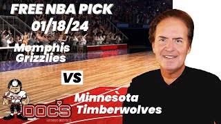 NBA Picks  Grizzlies vs Timberwolves Prediction 1182024 Best Bets Odds amp Betting Tips [upl. by Estella]