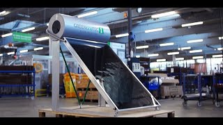 Thermosiphon Classic Installationvideo  GREENoneTEC Solarindustrie GmbH [upl. by Nylessoj11]