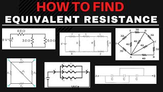 Equivalent Resistance of Simple to Complex Circuits  Resistors In Series and Parallel Combinations [upl. by Naitsirhk]