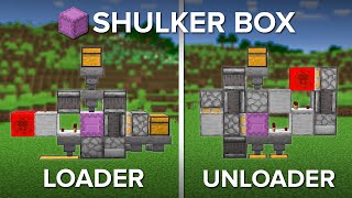 Minecraft EASY Shulker Box Loader amp Unloader [upl. by Inot660]