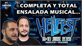 El HELLFEST 2023 es una completa y forzada ENSALADA MUSICAL  Opinión Ft Amusia y Conexión Rock [upl. by Inaleon]