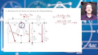 Übungsaufgabe  Knotenpotentialverfahren ausführlich erklärt a1324 [upl. by Atsugua]